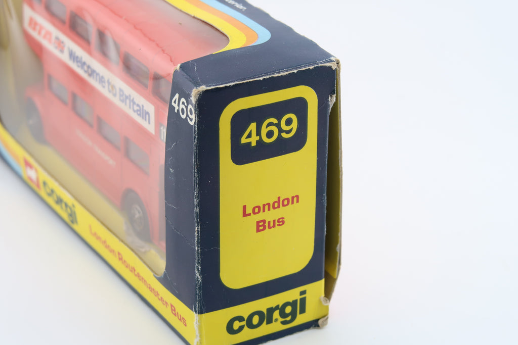CORGI TOYS 469 - LONDON ROUTEMASTER BUS - 1974 - OVP
