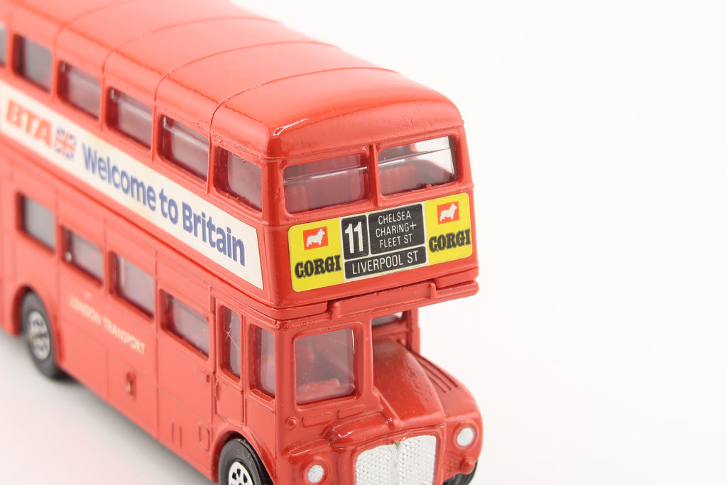 CORGI TOYS 469 - LONDON ROUTEMASTER BUS - 1974 - OVP