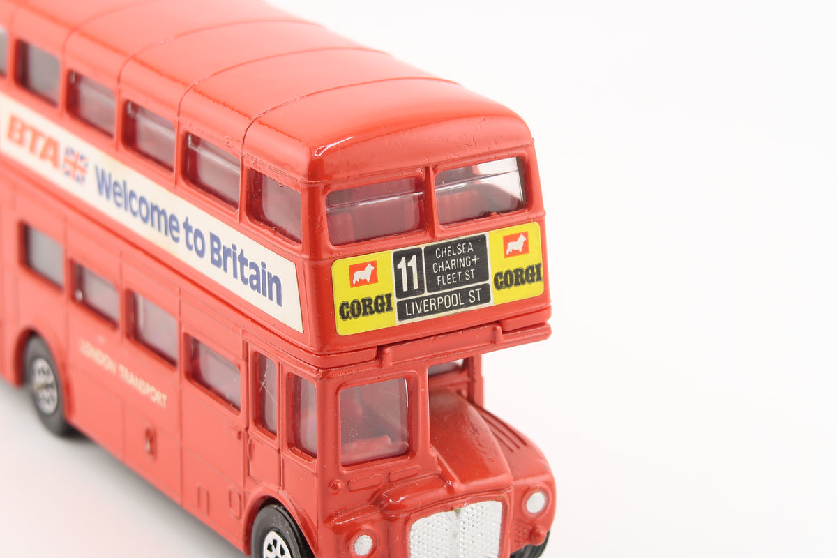 CORGI TOYS 469 - LONDON ROUTEMASTER BUS - 1974 - OVP