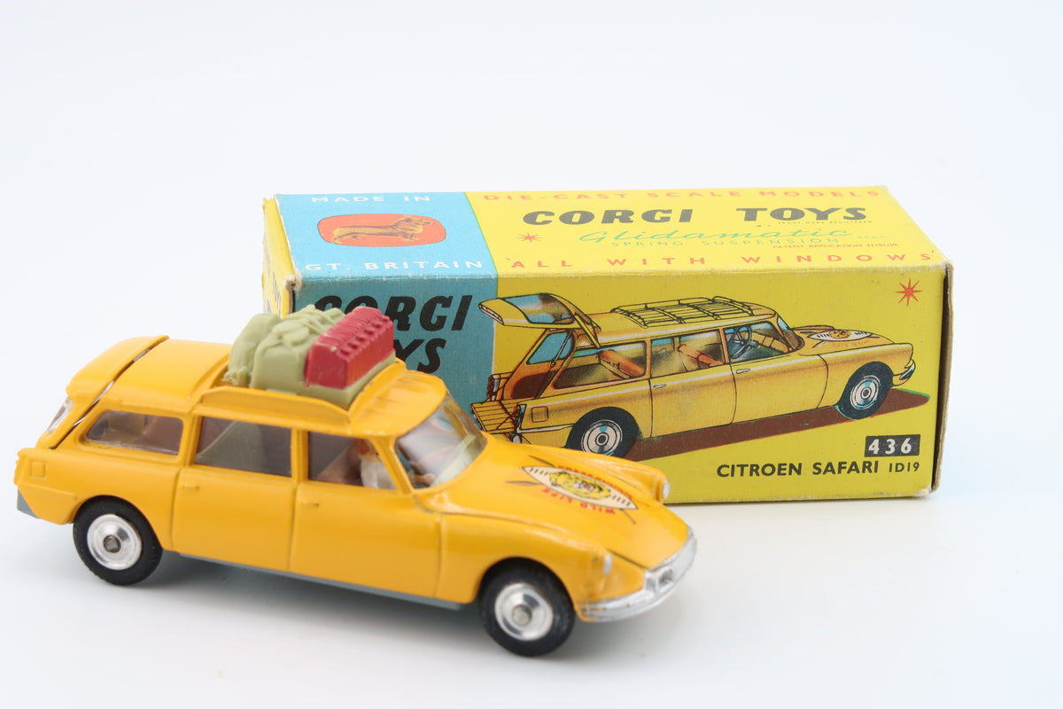 CORGI TOYS 436 * CITROEN BREAK * WILD LIFE PRESERVATION * 1:43 * OVP * 1963