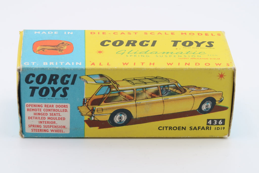 CORGI TOYS 436 * CITROEN BREAK * WILD LIFE PRESERVATION * 1:43 * OVP * 1963