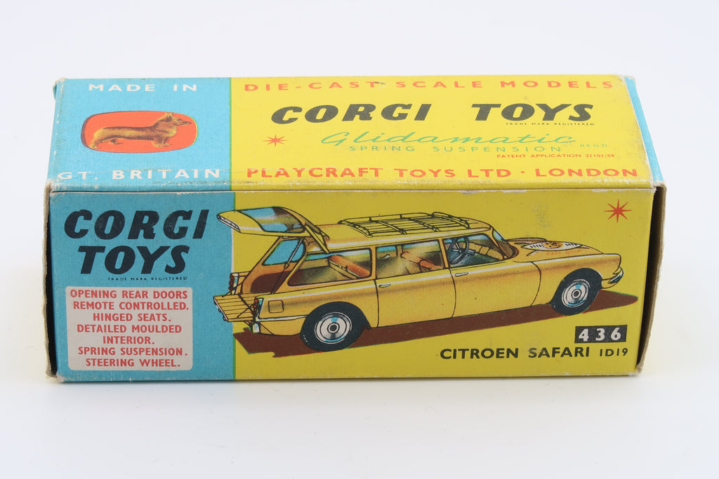 CORGI TOYS 436 * CITROEN BREAK * WILD LIFE PRESERVATION * 1:43 * OVP * 1963