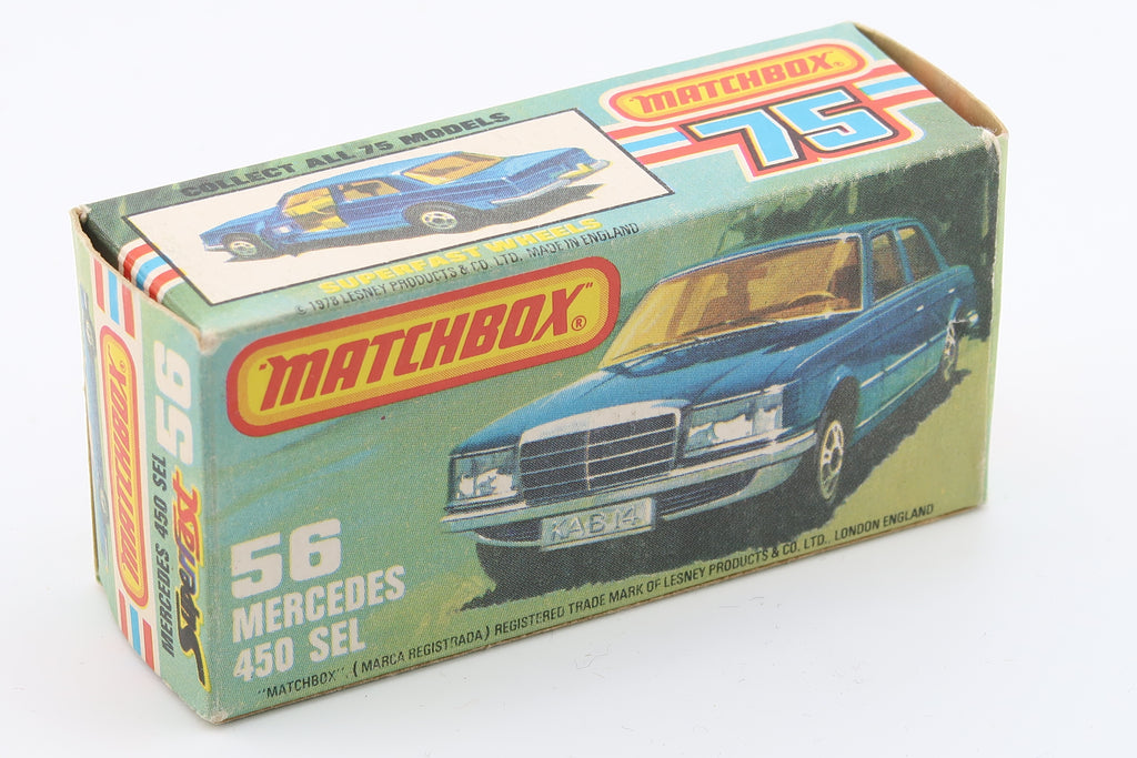 Matchbox Superfast 56 Mercedes-Benz 450 SEL 1979