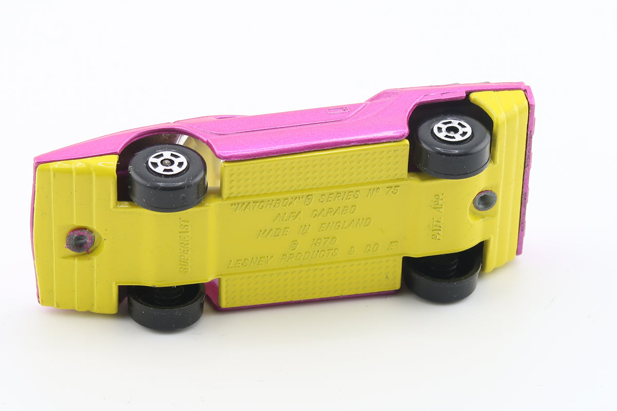 Matchbox New 75 Alfa Carabo 1970