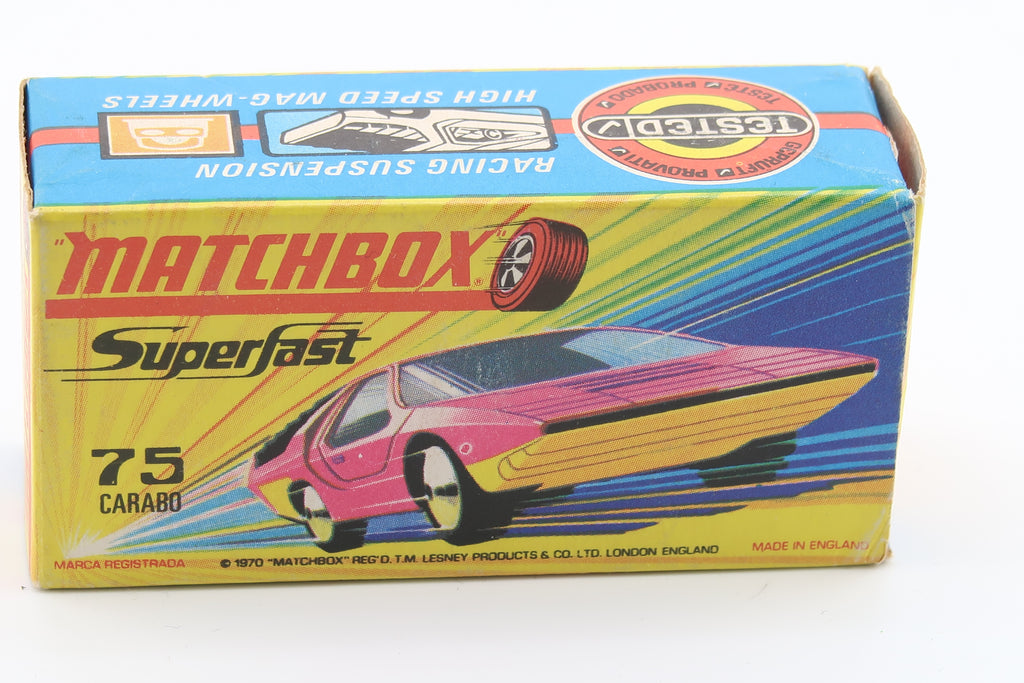 Matchbox New 75 Alfa Carabo 1970