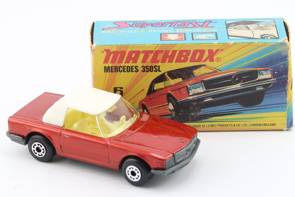 Matchbox Superfast 6 Mercedes-Benz 350 SL 1973