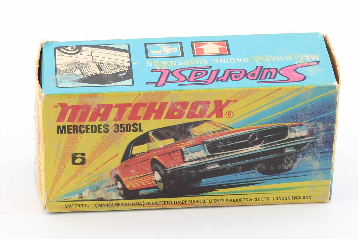 Matchbox Superfast 6 Mercedes-Benz 350 SL 1973