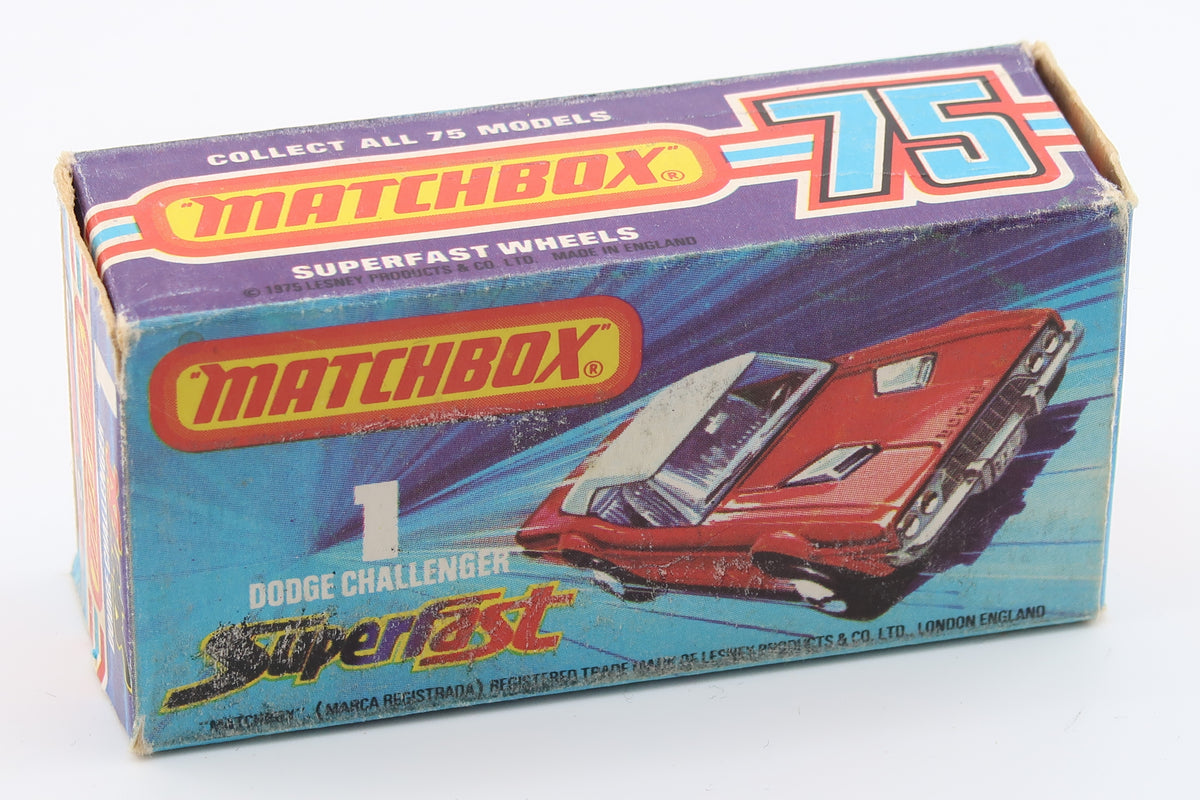 Matchbox Superfast 1 Dodge Challenger 1975