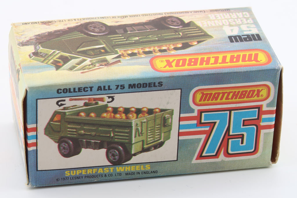 Matchbox Superfast 54 Military Carrier 1976