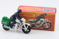 MATCHBOX 33 - POLICE MOTOR CYCLIST AUF HONDA 750 - 1978 - OVP