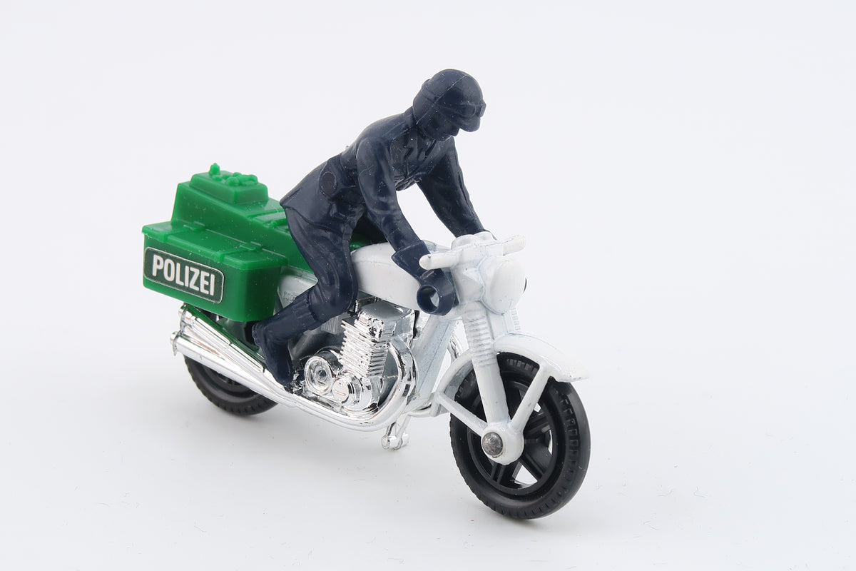 MATCHBOX 33 - POLICE MOTOR CYCLIST AUF HONDA 750 - 1978 - OVP