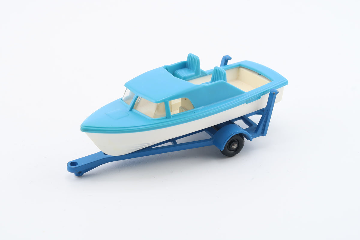 Matchbox Series 9 Boat and Trailer 1963