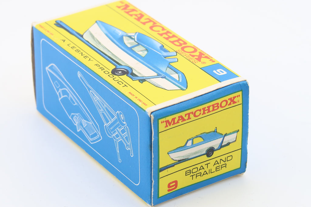 Matchbox Series 9 Boat and Trailer 1963