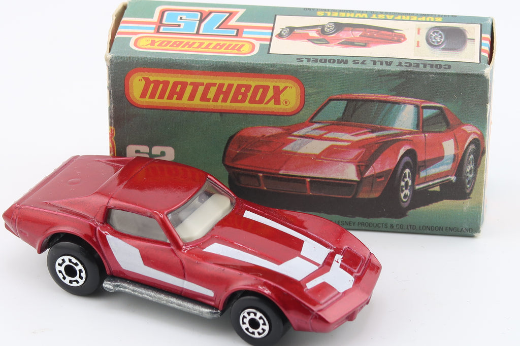 Matchbox Superfast New 61 Chevrolet Corvette 1979