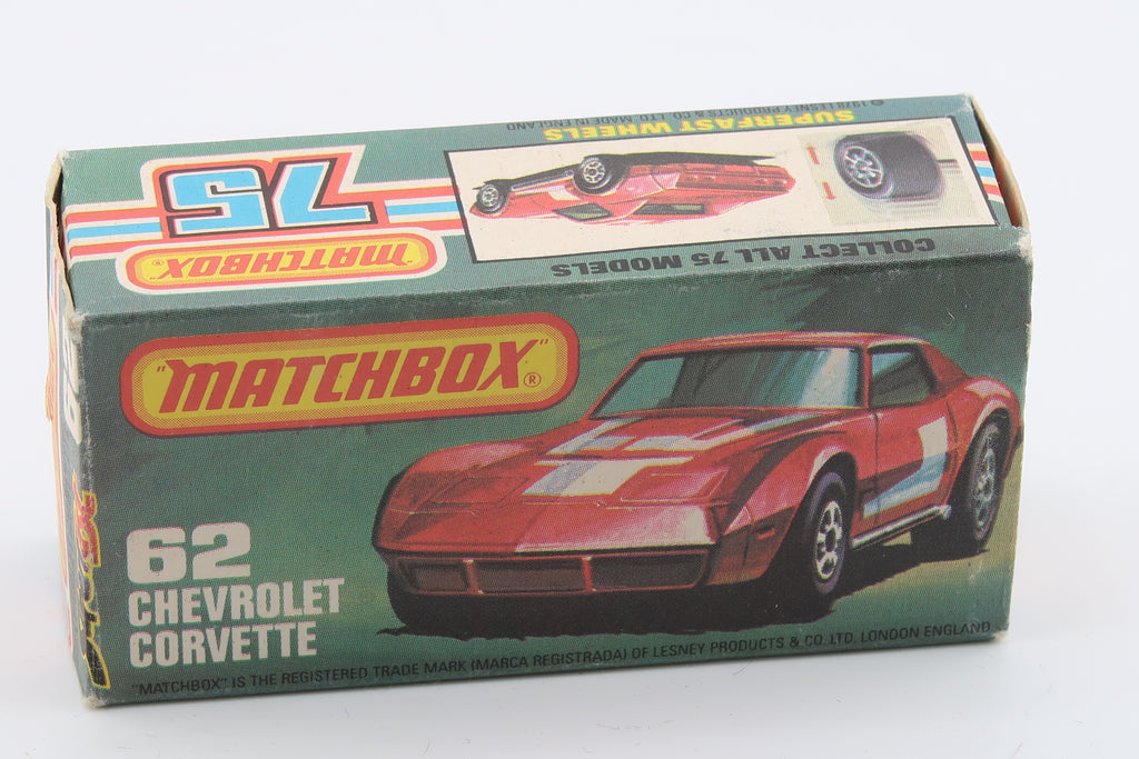 Matchbox Superfast New 61 Chevrolet Corvette 1979