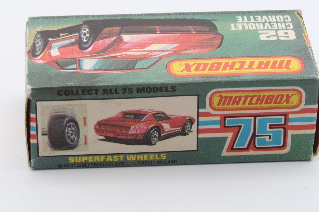 Matchbox Superfast New 61 Chevrolet Corvette 1979