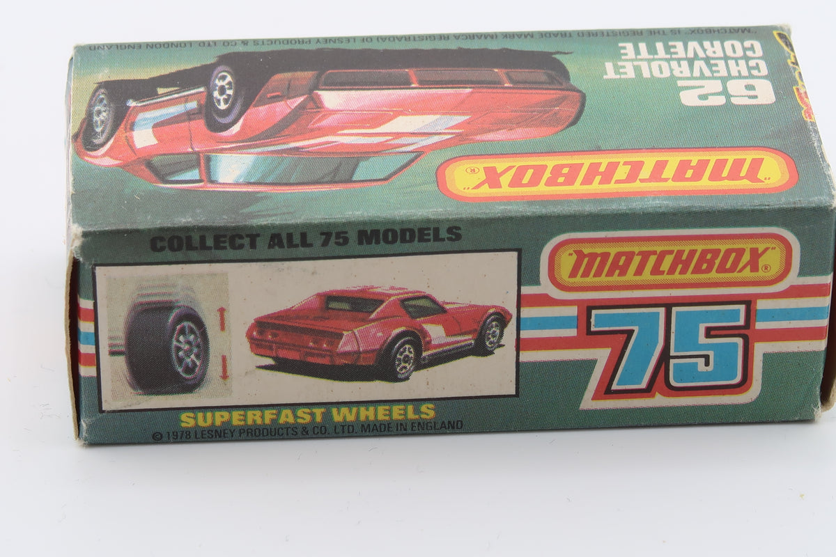 Matchbox Superfast New 61 Chevrolet Corvette 1979