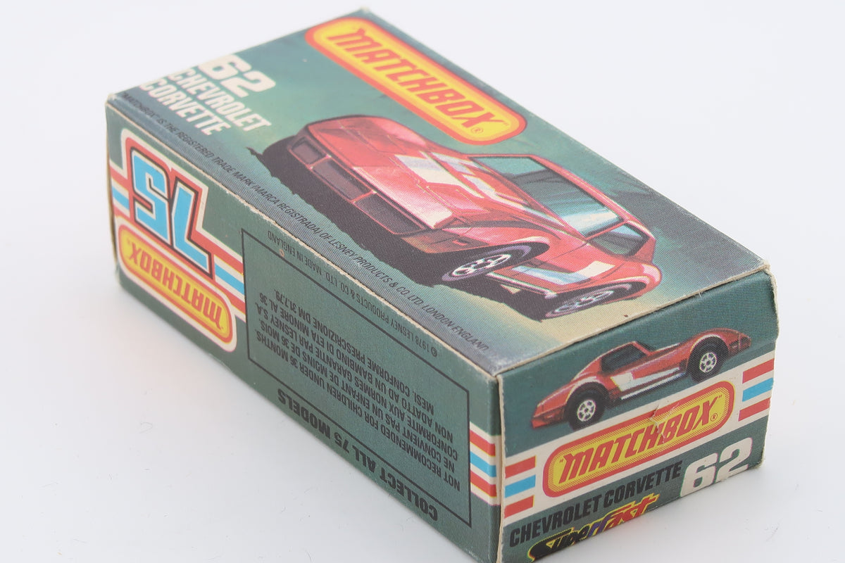Matchbox Superfast New 61 Chevrolet Corvette 1979