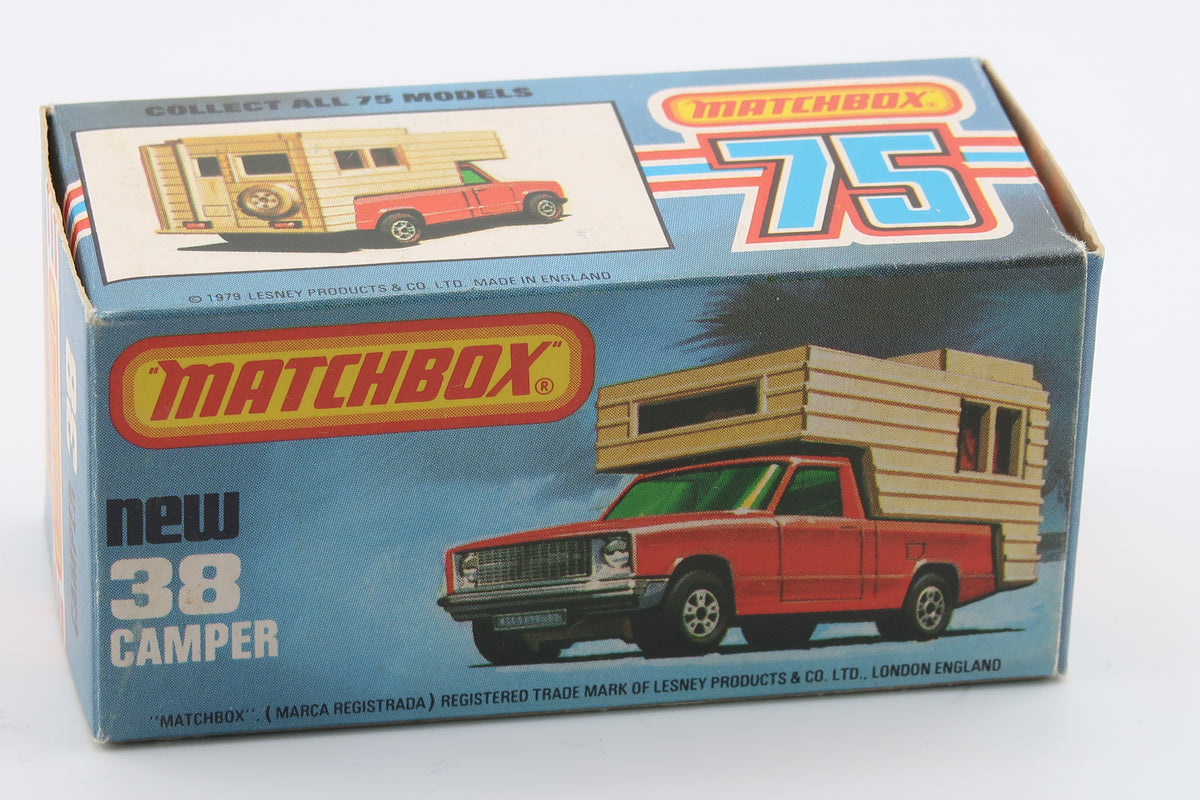 MATCHBOX NEW 38 - FORD CAMPER - 1979 - OVP