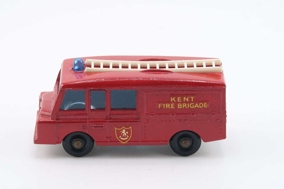 MATCHBOX SERIES 57 - LAND ROVER KENT FIRE TRUCK - 1966