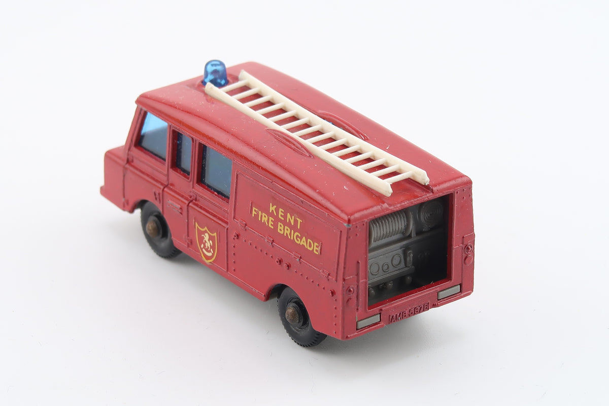 MATCHBOX SERIES 57 - LAND ROVER KENT FIRE TRUCK - 1966