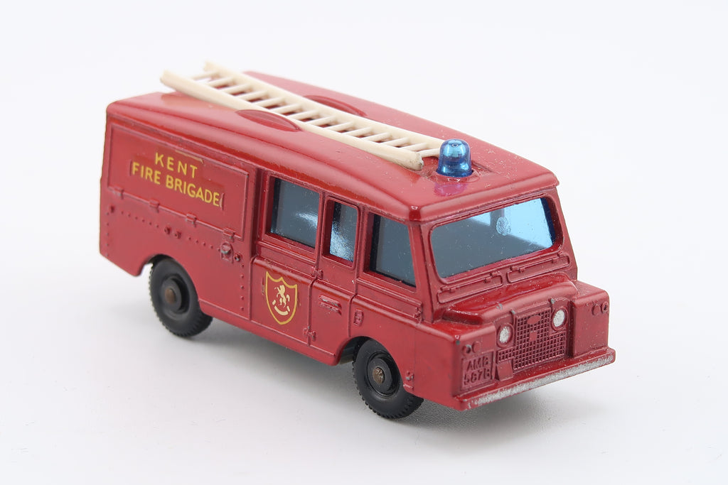 MATCHBOX SERIES 57 - LAND ROVER KENT FIRE TRUCK - 1966