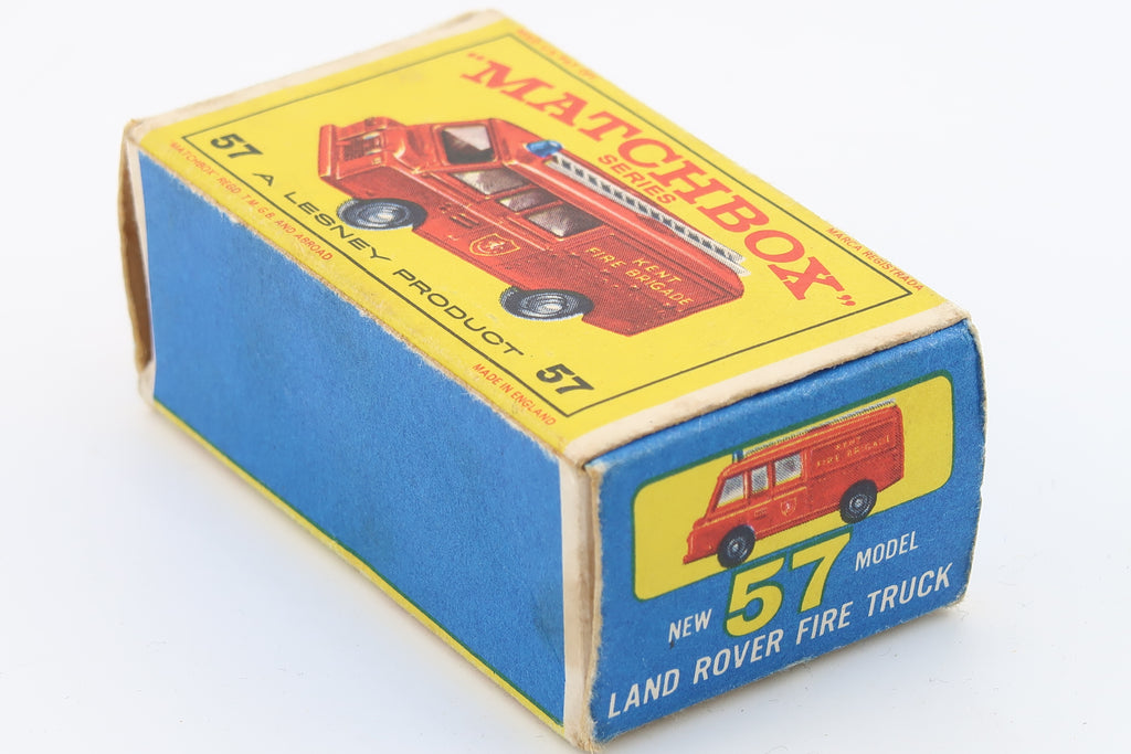 MATCHBOX SERIES 57 - LAND ROVER KENT FIRE TRUCK - 1966