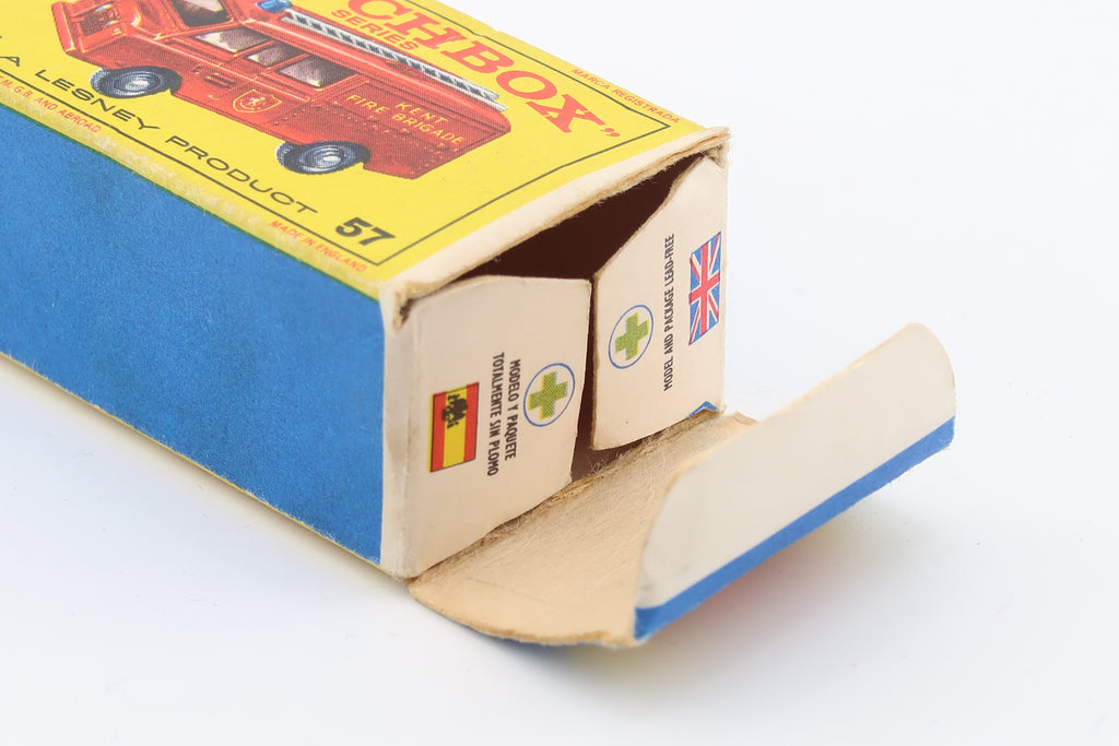 MATCHBOX SERIES 57 - LAND ROVER KENT FIRE TRUCK - 1966