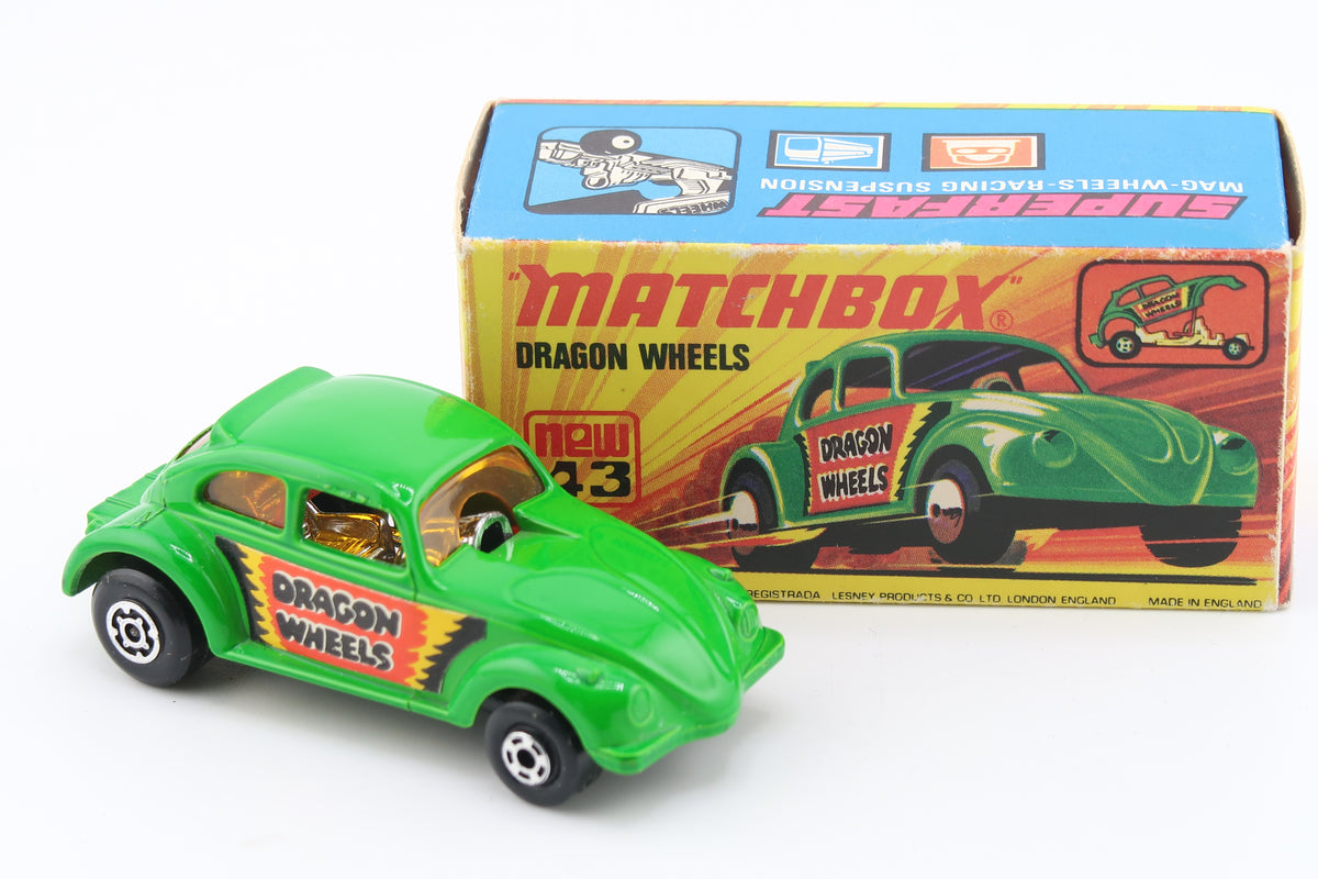 Matchbox Superfast 43 Dragon Wheels VW Käfer 1972