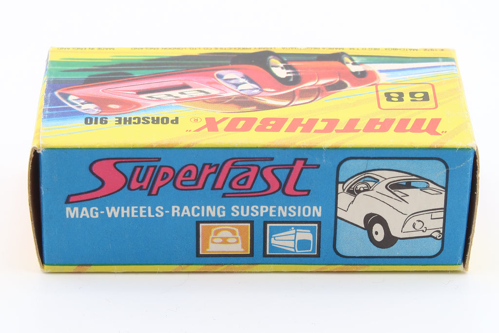 MATCHBOX SUPERFAST 68 - PORSCHE 910 - 1970 - OVP