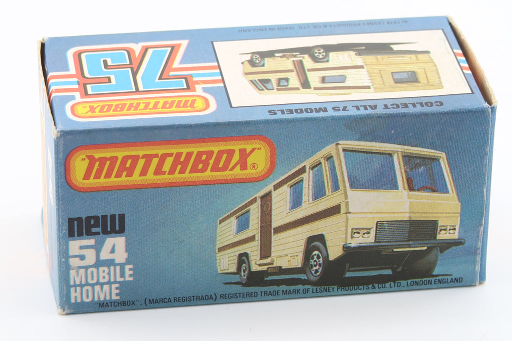 MATCHBOX NEW 54 - MOBILE HOME - 1:64 - OVP - 1980