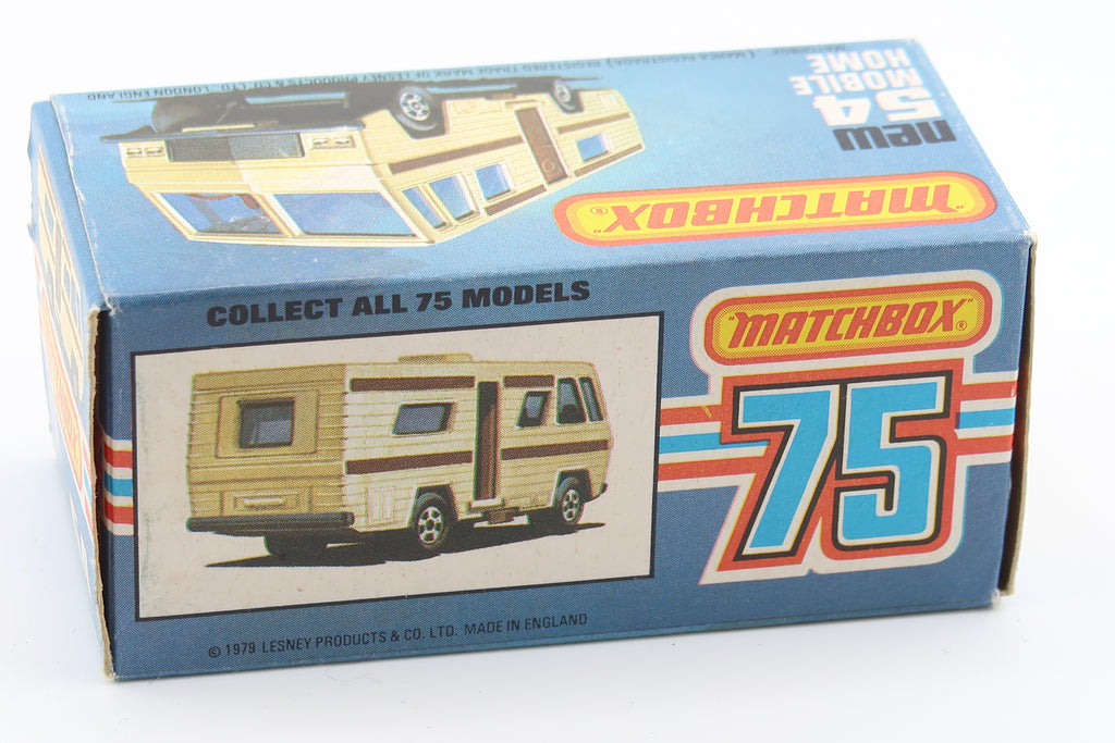 MATCHBOX NEW 54 - MOBILE HOME - 1:64 - OVP - 1980