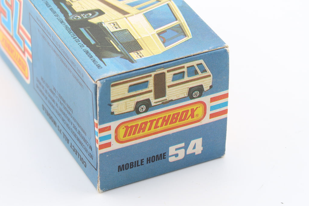 MATCHBOX NEW 54 - MOBILE HOME - 1:64 - OVP - 1980