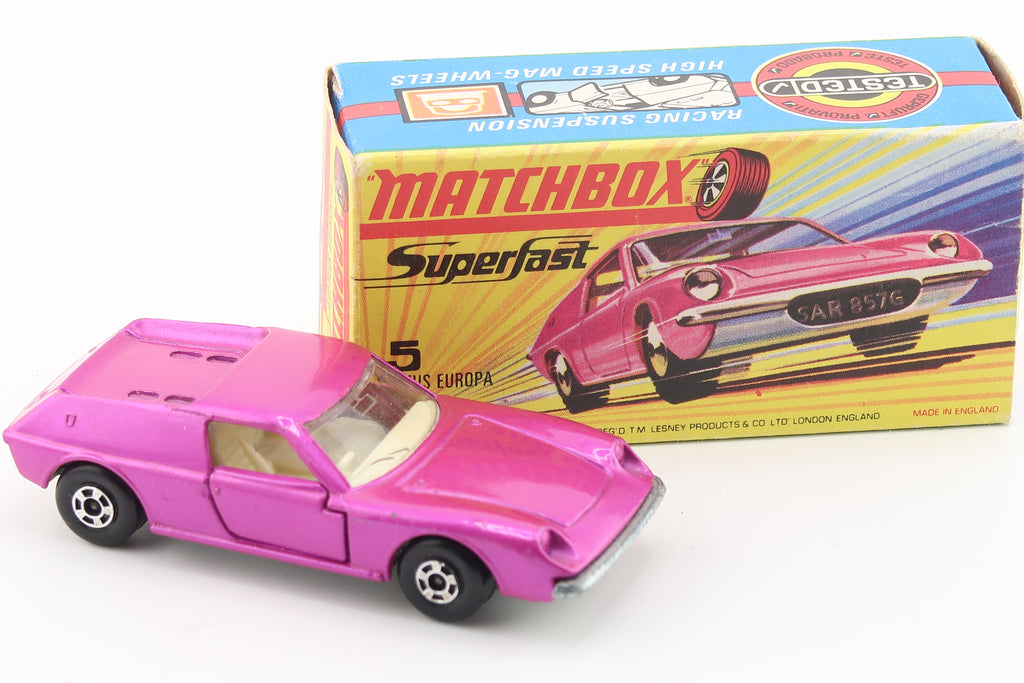 Matchbox Superfast 5 Lotus Europa 1969