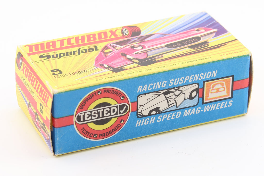 Matchbox Superfast 5 Lotus Europa 1969