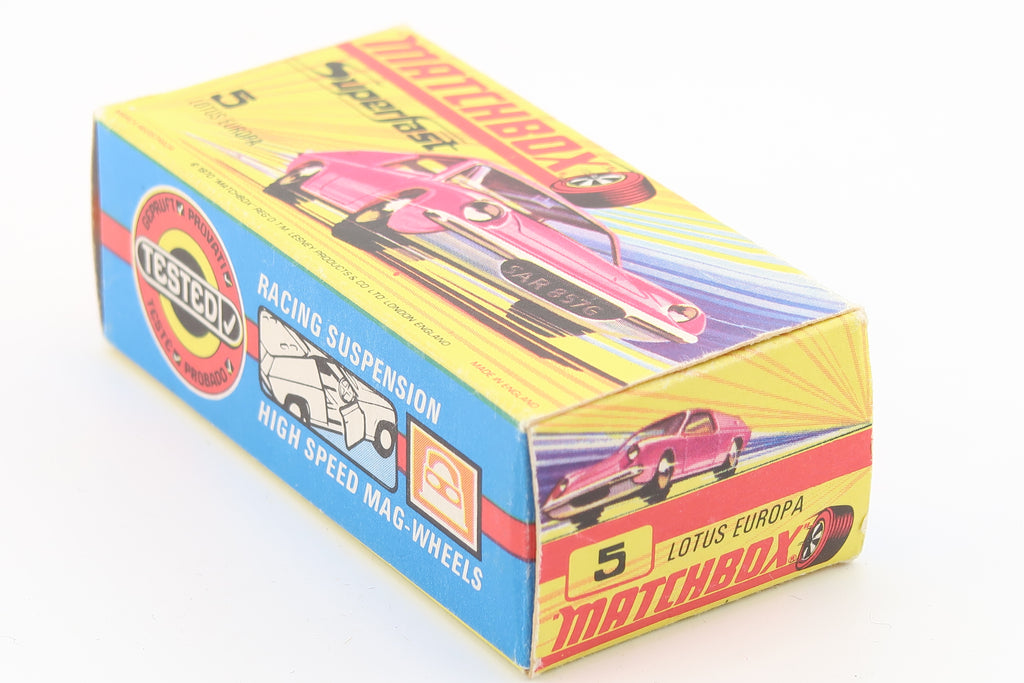 Matchbox Superfast 5 Lotus Europa 1969