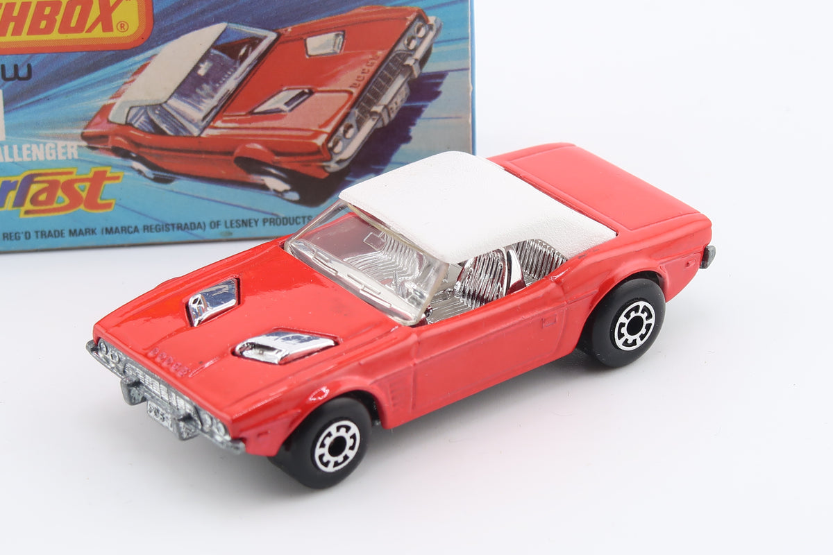 MATCHBOX SUPERFAST 1 - DODGE CHALLENGER - 1:64 - OVP - 1975