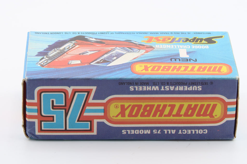 MATCHBOX SUPERFAST 1 - DODGE CHALLENGER - 1:64 - OVP - 1975