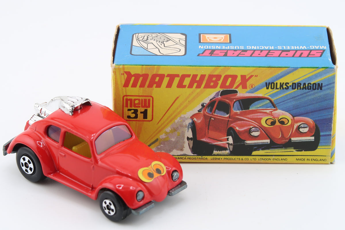 MATCHBOX SUPERFAST NEW 31 - VOLKS DRAGON - OVP - 1971