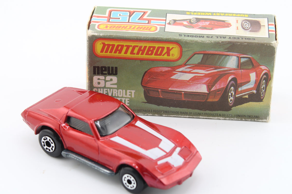 Matchbox Superfast New 61 Chevrolet Corvette 1979