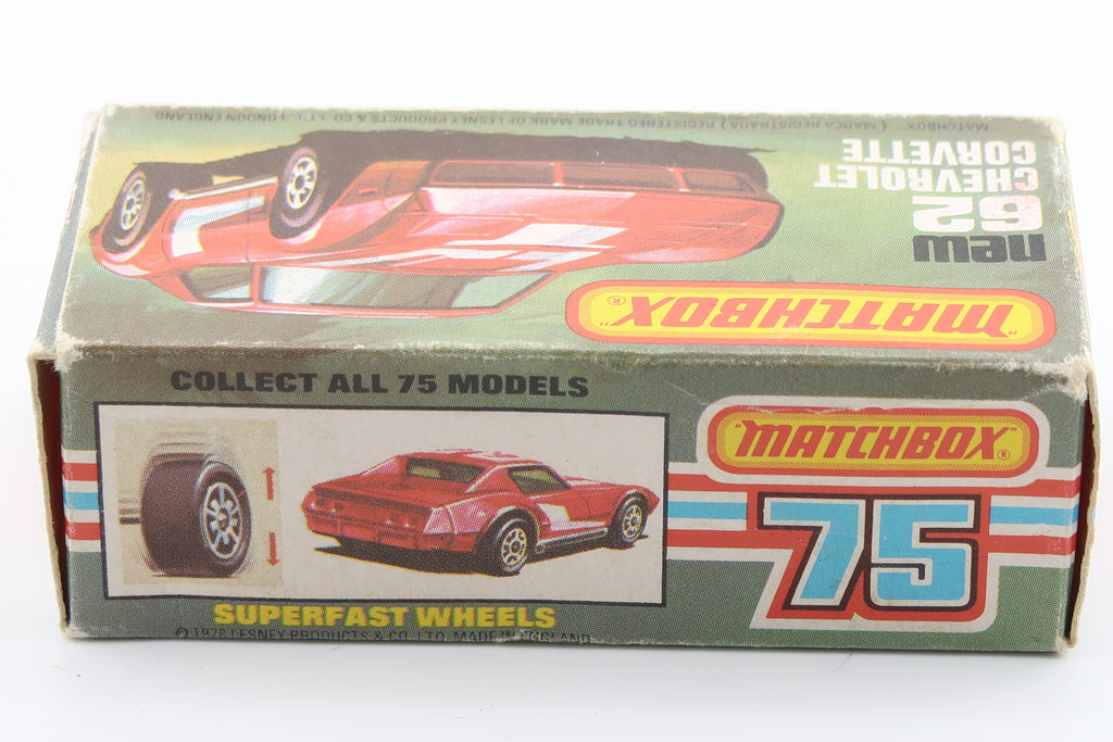 Matchbox Superfast New 61 Chevrolet Corvette 1979