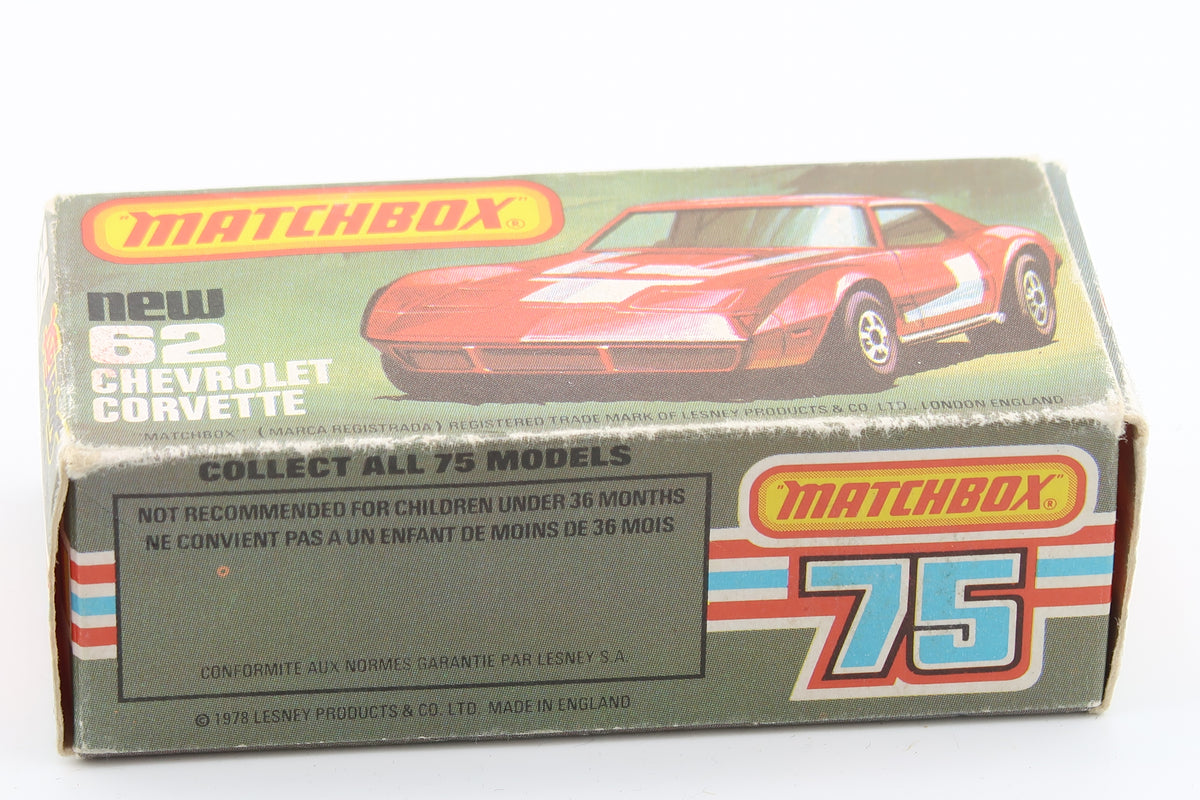 Matchbox Superfast New 61 Chevrolet Corvette 1979