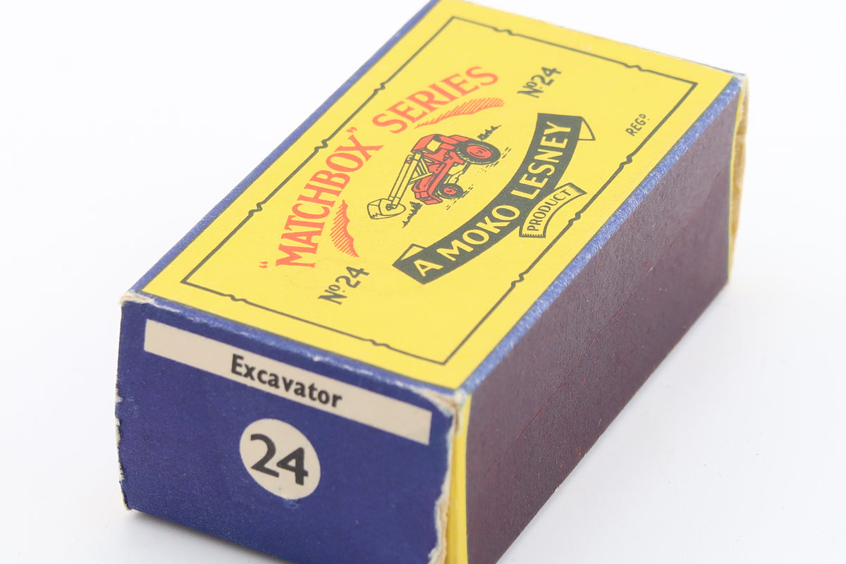 MATCHBOX SERIES 24 - EXCAVATOR - WEATHERILL HYDRAULIC - 1959 - OVP