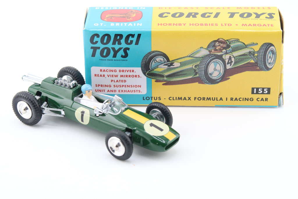 CORGI TOYS 155 - LOTUS CLIMAX - FORMULA 1 RACING CAR - OVP - RE_EDITION