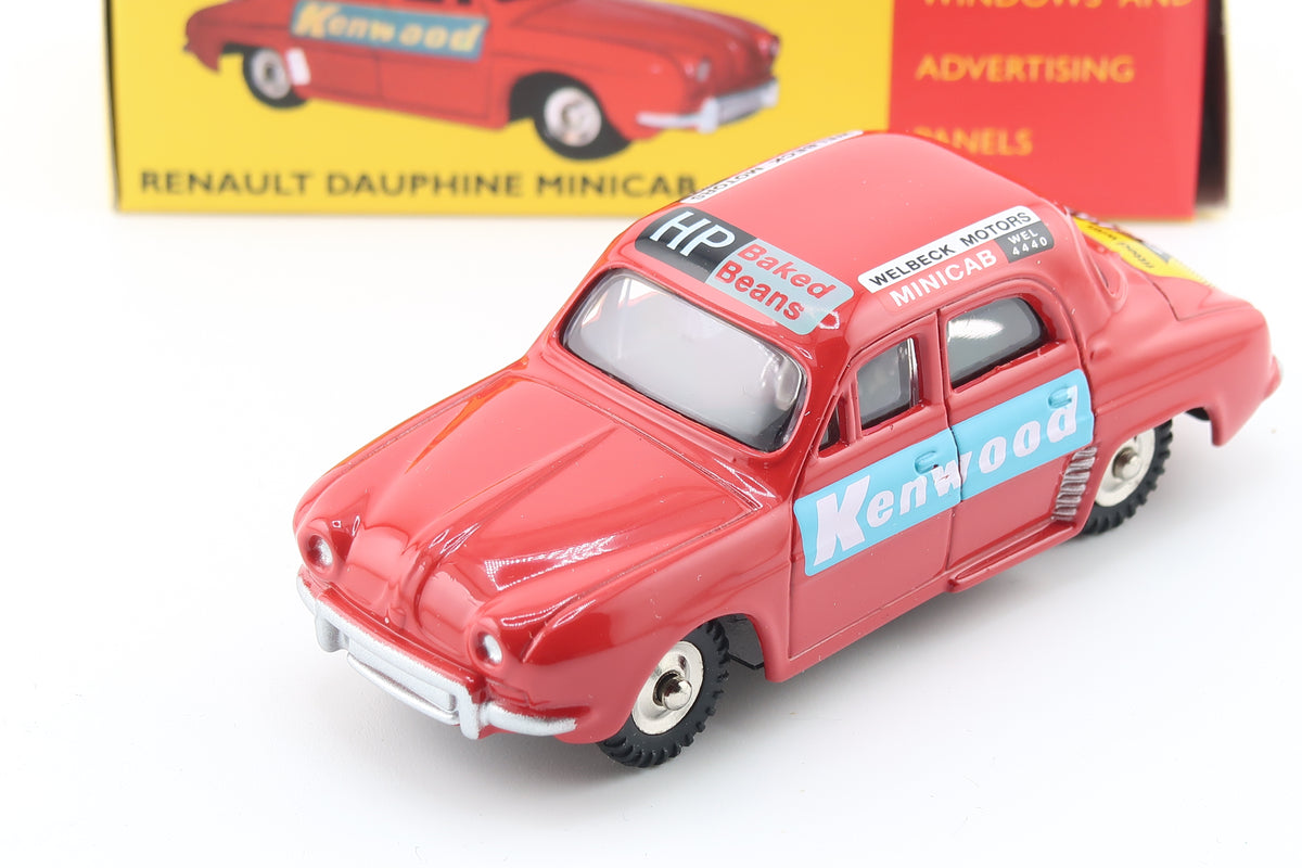 DINKY TOYS 286 - RENAULT DAUPHINE MINICAB - OVP - RE_EDITION