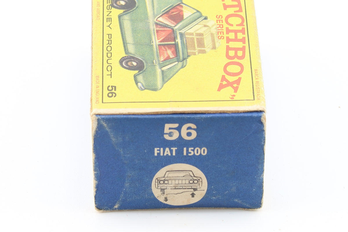 MATCHBOX SERIES 56 - FIAT 1500 - OVP - 1965
