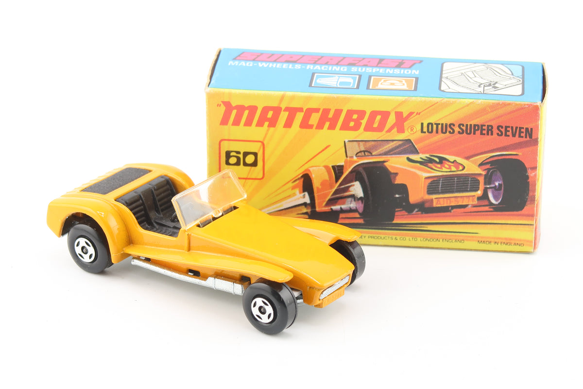 MATCHBOX SUPERFAST 60 - LOTUS SUPER SEVEN - OVP - 1971