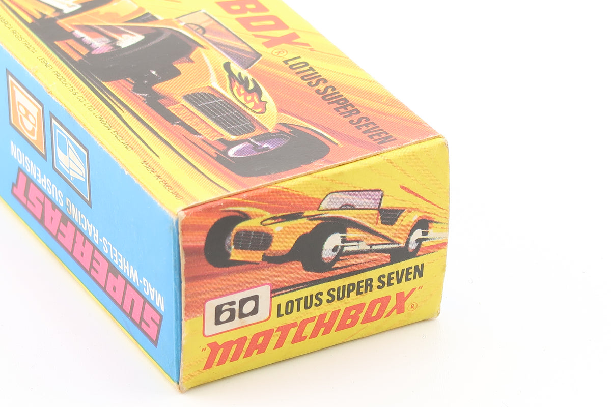 MATCHBOX SUPERFAST 60 - LOTUS SUPER SEVEN - OVP - 1971