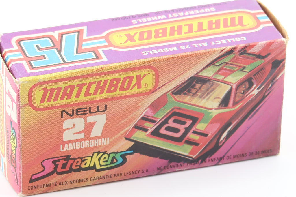 MATCHBOX STREAKERS NEW 27 - LAMBORGHINI COUNTACH - OVP - 1973