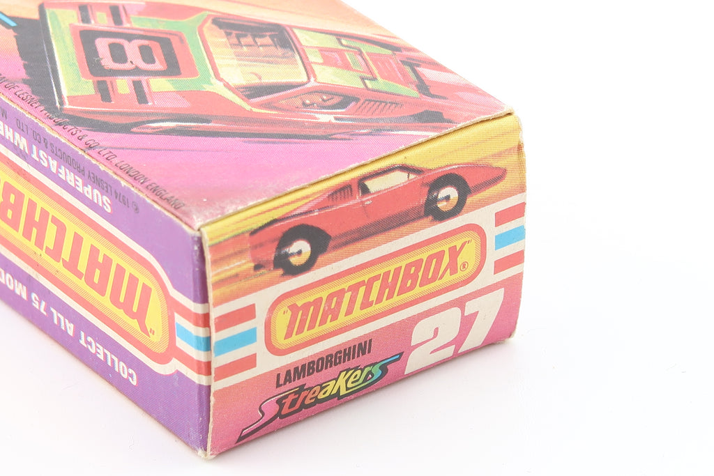 MATCHBOX STREAKERS NEW 27 - LAMBORGHINI COUNTACH - OVP - 1973